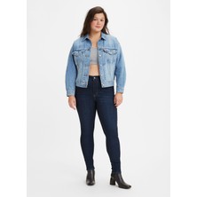 Levi's Levi's Koyu Mavi Kadın Yüksek Belli Super Skinny Denim Pantolon 720 Hırıse Super Skınny Indıgo Daze