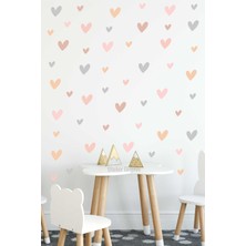 Sticker Ekspres Pastel Kalpler Tamamlayıcı Ürün (Pastel Gökkuşağı Setle Uyumlu) Çocuk Odası Duvar Sticker