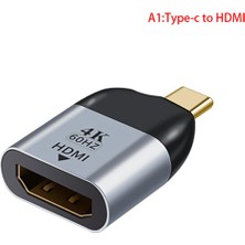 Pandoraplanet UHD 8k Type-C - HDMI/VGA/DP/RJ45/MINI Dp Video Dönüştürücü 4K 60Hz USB C Adaptörü (Yurt Dışından)