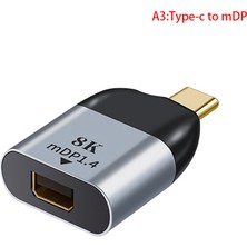 Pandoraplanet UHD 8k Type-C - HDMI/VGA/DP/RJ45/MINI Dp Video Dönüştürücü 4K 60Hz USB C Adaptörü (Yurt Dışından)