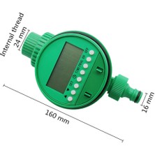 Pandoraplanet Dijital Ekran Sulama Zamanlayıcı Bahçe Sulama Zamanlayıcı Elektronik LCD Su Kontrol Vanası Tarım Araçları 1 Adet (Yurt Dışından)