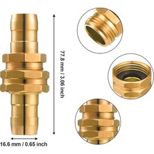 Pandoraplanet Srıwen Hortum Tamir Takımı Konnektörleri Ağır Hizmet Erkek/dişi Hortum Bağlayıcı Adaptörü, 3/4 Inç 5/8 Inç Hortum Için Hortum Mender Konnektörü (Yurt Dışından)