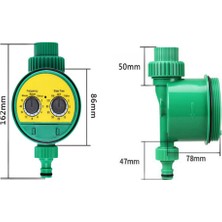 Pandoraplanet Su Geçirmez Elektronik Bahçe Musluk Sulama Kontrol Cihazı Otomatik Sulama Zamanlayıcı Sulama Kontrol Cihazı Su Program Sistemi (Yurt Dışından)