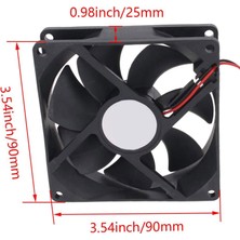 Pandoraplanet 9225MS Dc 24V 0.2A Soğutma Fanı Kaynak Makinesi Dc Fırçasız Fan Için Uygundur (Yurt Dışından)