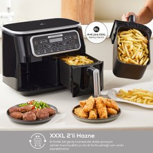 Karaca Air Pro Cook Duo Tandır Xxxl 4+4 Litre Airfryer Rosegold 8 Kişilik