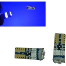 Cms T10 15 Smd Mavi LED Ampul - T10 15 Smd LED Mavi Renk -T10 Mavi LED Ampul