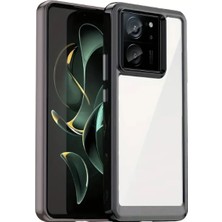 Microcase Xiaomi 13T/13T PRO/K60 Ultra Shield Serisi Darbeye Dayanıklı Yarı Esnek Plastik Tpu Kılıf - AL8100