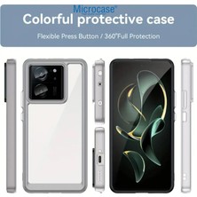 Microcase Xiaomi 13T/13T PRO/K60 Ultra Shield Serisi Darbeye Dayanıklı Yarı Esnek Plastik Tpu Kılıf - AL8100