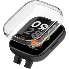 Apsuwa Xiaomi Redmi Watch 3 Kasa Koruyucu Silikon Ekran Koruyucu