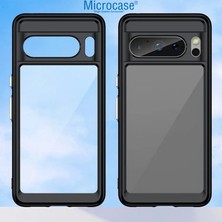 Microcase Google Pixel 8 Pro Shield Serisi Darbeye Dayanıklı Yarı Esnek Plastik Tpu Kılıf - AL8100