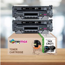 tonermax Canon CRG-071 Muadil Toner - Çipli 2'li Avantaj Paket / Canon I-Sensys LBP121DN / LBP122DW / MF271DN / MF272DW / MF273DW / MF274DW / MF275DW