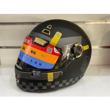 Mt Helmets Kask Jarama Zone C1 Mat Siyah/grı Cafe Racer