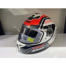 Axxis Kask Draken S Cougar Gloss Fluor /red