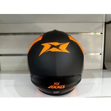 Axxis Kask Draken S B4 Slıde Mat Flour Uyumlu  Orange/black