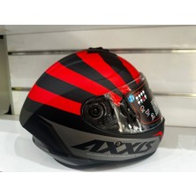 Axxis Kask Draken S Premıer B5 Mat Red/black/grey