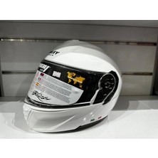 Sway Kask SW-917 Çene Açılır Güneş Gözlüklü Beyaz