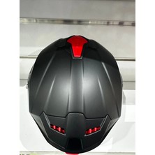 Sway Kask SW-865 Mat Siyah Güneş Gözlüklü