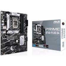 Asus Prıme B760-PLUS D4 5066MHZ(OC) M.2 Atx 1700P