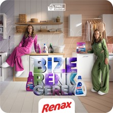 Renax Sıvı Çamaşır Deterjanı Beyaz ve Renkliler 2520 ml - 4 Lü Paket