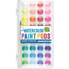 Ooly  Ana Renkler Ooly Lil Paint Pods 36’lı Sulu Boya