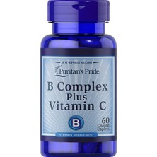 Puritan's Pride B Complex Plus Vitamin C 500 Mg 60 Tablet