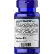 Puritan's Pride B Complex Plus Vitamin C 500 Mg 60 Tablet