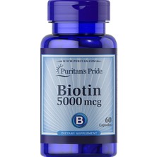 Puritan's Pride Biotin 5000 Mcg 60 Kapsül