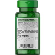 Puritan's Pride Magnesium 250 Mg 100 Tablet