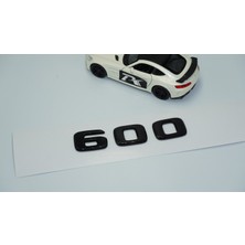 Dk Benz 600 Brabus Bagaj Siyah Abs 3m 3D Yazı Logo