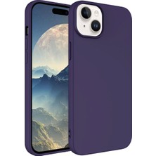 Gritty iPhone 15 Uyumlu Kadife Telefon Kılıfı
