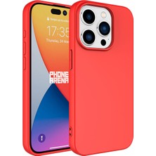 Gritty iPhone 15 Pro Max Uyumlu Kadife Telefon Kılıfı