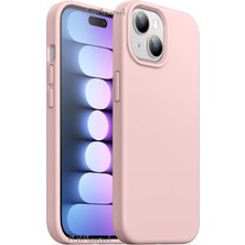 Gritty iPhone 15 Uyumlu Renkli Silikon Telefon Kılıfı