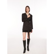 Cedelar Normal Siyah Kadın Ceket Maya