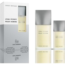 Issey Mıyake L'eau D'ıssey Pour Homme EDT-125 Ml+ 40 ml Parfüm Seti