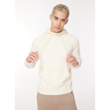 Sseinse Kapüşon Yaka Beyaz Erkek Sweatshırt FI2545SS