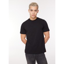 Sseinse Bisiklet Yaka Siyah Erkek T-Shirt TI2550SS