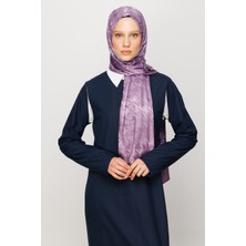 Mooncorn Kazayağı Desen Parlak Jakar Şal