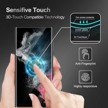 SPHONE Samsung Galaxy S22 Ultra Ekran Koruyucu 5d Nano Esnek Seramik Tam Kapatan Kırılmaz Screen Protector Glass