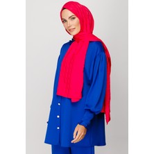 Mooncorn Dalga Desen Ipeksi Jakar Şal