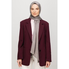 Mooncorn Forever Desen Parlak Jakar Şal