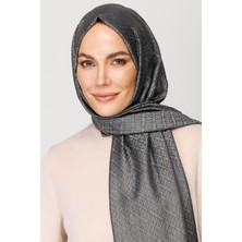 Mooncorn Forever Desen Parlak Jakar Şal