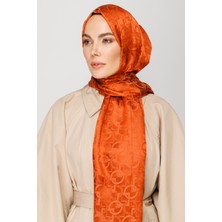 Mooncorn Longar Desen Parlak Jakar Şal