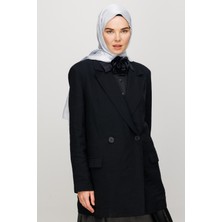 Mooncorn Forever Desen Parlak Jakar Şal