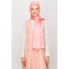 Mooncorn Kazayağı Desen Parlak Jakar Şal