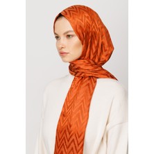 Mooncorn Zikzak Desen Parlak Jakar Şal