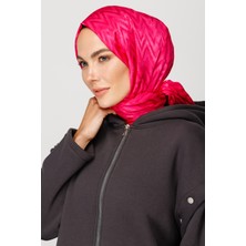 Mooncorn Zikzak Desen Parlak Jakar Şal