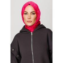 Mooncorn Zikzak Desen Parlak Jakar Şal