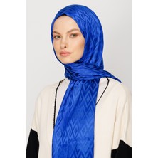 Mooncorn Karo Desen Parlak Jakar Şal