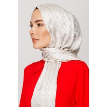 Mooncorn Karo Desen Parlak Jakar Şal