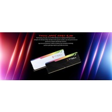 Thull Apex 32GB Kıts (2X16GB) 6400MHZ CL32 1.4V Rgb Whıte Heatsınk Ddr5 Ram THL-PCAPX51200D5-32G-W